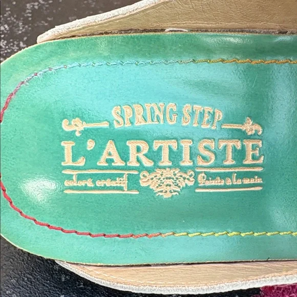 L’ARTISTE Spring Step Multicolor Women's Sandals size 36 - Picture 8 of 9